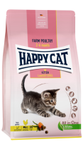 Сухий корм Happy Cat Kitten Land Geflügel для кошенят з 5 тижнів до 6 місяців зі смаком птиці, 4 кг