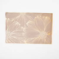 Салфетка сервировочная на стол 45×30 см прямоугольная HP-35-12GOLD