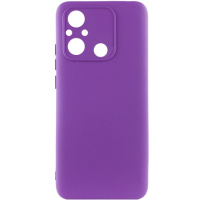 Чохол Silicone Cover Lakshmi Full Camera (A) для Xiaomi Redmi 12C, Фіолетовий / Purple - купити в SmartEra.ua