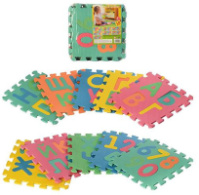 Детский коврик Мозаика Алфавит M 2736 на укр. языке