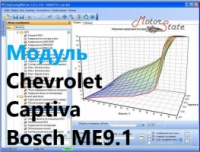 Модуль ChipTuning Pro - Chevrolet Captiva Bosch ME9.1 для модуля Bosch ME7.9.9