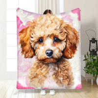 Плед 3D Милый Мальтипа 3928_B 16748 135х160 см