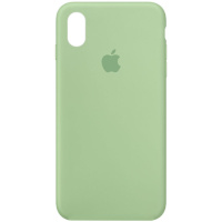 Чохол для iPhone XS Max - Silicone Case Full Protective (AA) (Зелений / Pistachio) - купити в SmartEra.ua