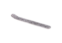 Металева підставка для аромапаличок «Лижа 7 чакр» 24x3.3x0.2 см