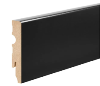 Плінтус МДФ CEZAR чорний 80 x 13 x 2200 (9005) (846113)