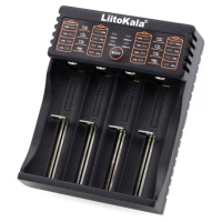 Зарядний пристрій Liitokala Lii-402, Ni-Mh/Li-ion/Li-Fe/LiFePO4, USB, Powerbank, LED, Box