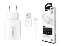 СЗУ 220В з кабелем USB - Lightning Inkax CD-21-IP-i5