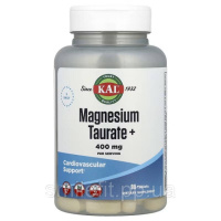 Таурат Магнію, 400 мг, Magnesium Taurate +, KAL, 90 таблеток