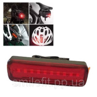 Велоліхтар XFL-102-10SMD, Стоп-сигнал на задню раму велосипеда, Ліхтар для велосипеда з акб.