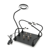 Держатель для плат «третья рука» TE-808, Box