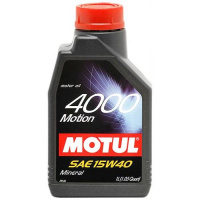 Моторное масло Motul 4000 Motion 15W-40 1 л