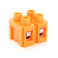 Клеммный блок H2519-2P 36A/660V, материал медь, сечение провода 0.5-6мм2