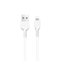 Кабель Hoco X20 USB to Lightning 1m white