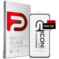 Захисне скло ArmorStandart Icon для Samsung A36 5G A366 Black (ARM82211) (Код товару:39921)