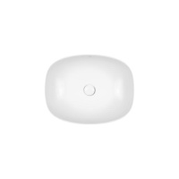 Раковина-чаша Qtap Cardinal 500х380х140 White з донним клапаном QT04117050TW