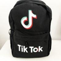 Рюкзак молодежный Тик ток TikTok. FI-759 Цвет: черный