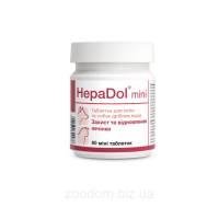 Dolfos ГепаДол Міні (1т/5кг), 60 таблеток для собак та котів