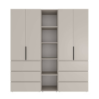 Шкаф распашной комбинированный №6 ART IN HEAD Light 2000x500x2200 Кашемир (LTK0614000000)