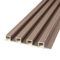 Рейка декоративна WPC стінова 3000х160х23мм Світлий горіх SW-00001853