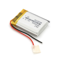 Литий-полимерный аккумулятор 8*25*35mm (Li-ion 3.7В 800мА·ч)