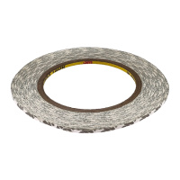 Скотч двусторонний 3M белый 3мм x 25м