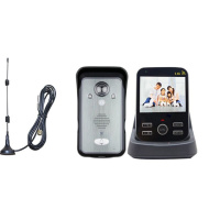 Безпровідний відеодомофон з датчиком руху, 3,5 «дюймовим монітором Kivos KDB302A +, дальністю до 100 метрів, дистанційне відкриття електрозамка