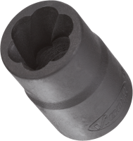 Торцевая головка экстрактор спиральная 22 ММ, VIGOR, V3743