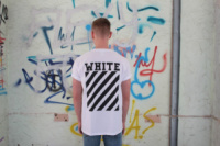 Белая футболка Off White