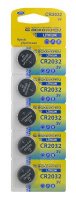 Батарейка літієва CR2032.BP5 (blister 5)