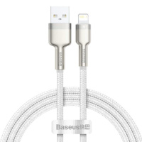 Дата кабель Baseus Cafule Series Metal USB to Lightning 2.4A (2m) (CALJK-B0)
