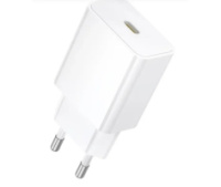 Мережевий зарядний пристрій BOROFONE BA112A Star single port PD20W charger(EU) White (6941991127618)
