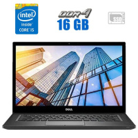 Ноутбук Dell Latitude 7490 / 14« (1920x1080) IPS Touch / Intel Core i5-8250U (4 (8) ядра по 1.6 - 3.4 GHz) / 16 GB DDR4 / 256 GB SSD / Intel UHD...