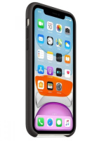 Силиконовая накладна iPhone 11 черная