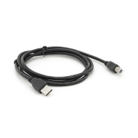Кабель USB 2.0 AM/BM, 1.5m, 1 феррит, черный, Пакет Q500