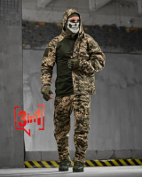 Весняний тактичний костюм 3в1 HELISTRONG піксель ДЛ6296