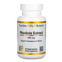 California Gold Nutrition Rhodiola 500 mg 60 капсул