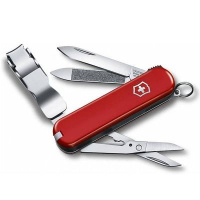 Нож Victorinox NailClip 580, 65 мм, красный (0.6463)