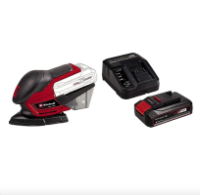 Потужна дельташліфмашина Einhell TE-OS 18/1 Li Solo : 18V (акум 2.5 ампера + зарядка)