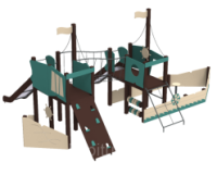 Корабль Яхта Kidigo (11105)