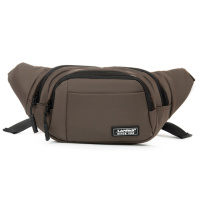 PODIUM Сумка Мужская На пояс нейлон Lanpad 8803 brown