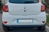 Задняя дуга AK002 Черная (нерж. сталь) для Renault Sandero 2013-2022 гг