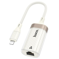 Перехідник Hoco UA41A Crystal Lightning to RJ45 100 Mbs (0.15m)