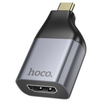 Переходник HOCO UA33 Type-C (папа)/HDMI(мама), Black-gray