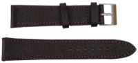 Шкіряний ремінець для годинника Mykhail Ikhtyar Ш20 мм коричневий