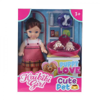 Кукла игровая в наборе WG614 13х16х5,5 см