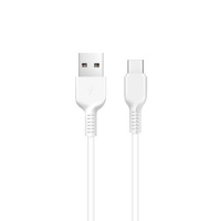 Кабель Hoco X20 USB to Type-C 2m white