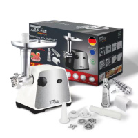 Електрична м'ясорубка Zepline ZP-002 3000 W (Білий)