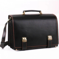 Портфель ручної роботи шкіряний Чорний (1939512629)