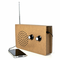 Картонне FM-радіо та МР3-плеєр «Еко»