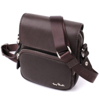 Небольшая сумка из матовой зернистой натуральной кожи Tony Perotti 20877_1 (9150-14 moro)